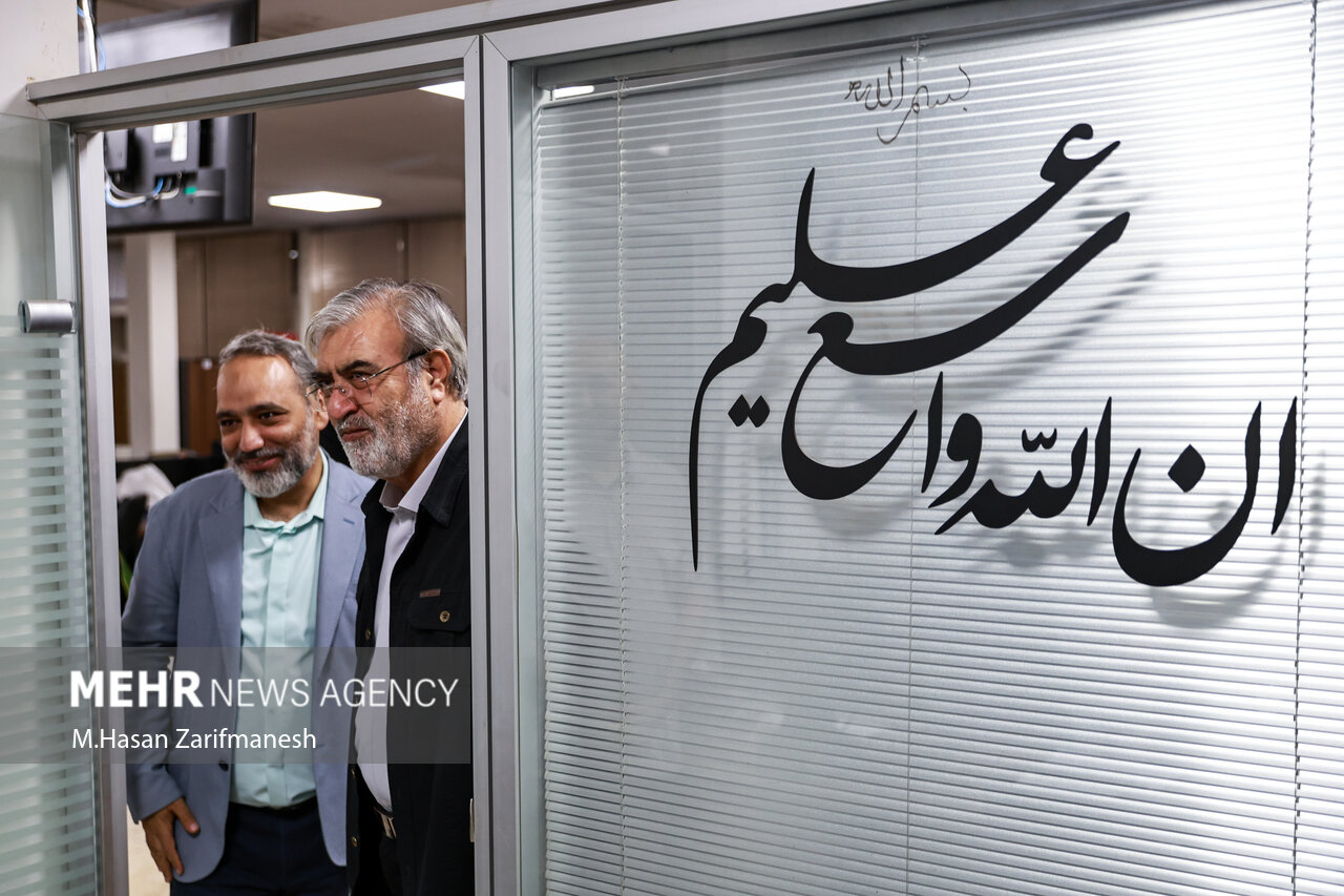 حضور رئیس کمیسیون امنیت ملی مجلس در گروه رسانه‌ای مهر