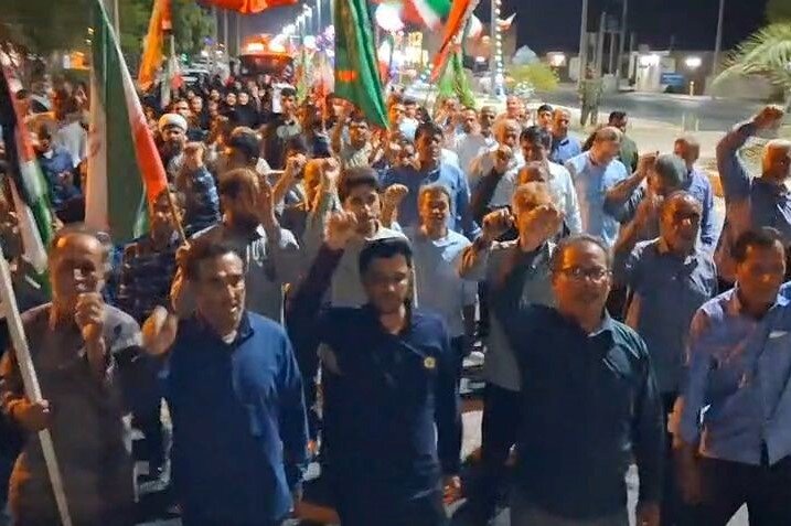 تحلیل بحران: راهپیمایی شبانه مردم انقلابی آبدان | مهر - کد 0c91