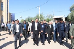 وزیر میراث فرهنگی وارد گرمسار شد