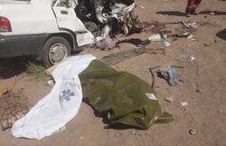 تصادف در محور قم ـ سلفچگان یک کشته و ۱۰ مصدوم برجا گذاشت