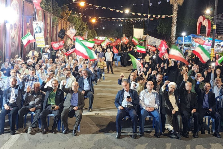 تداوم اجتماع شبانه مرزنشینان آستارایی در شب یکصد و نود و هشتم