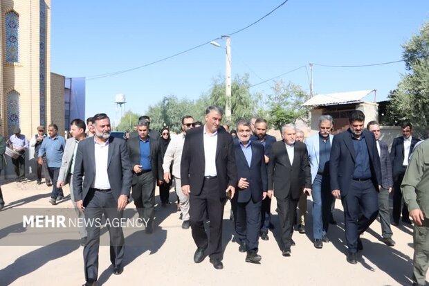 وزیر میراث فرهنگی وارد گرمسار شد