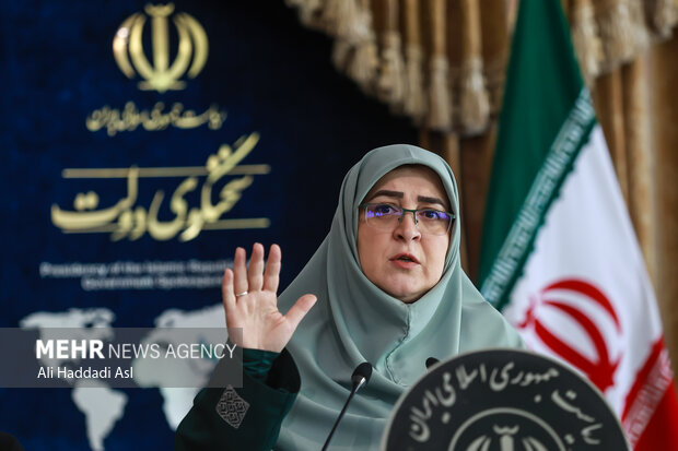نشست خبری سخنگوی دولت