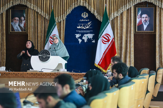 نشست خبری سخنگوی دولت