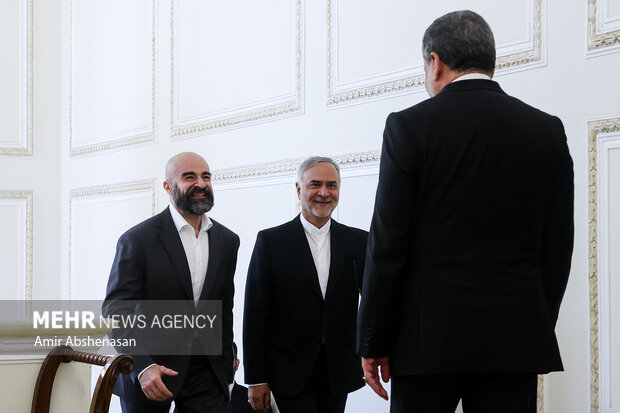 دیدار بافل طالبانی با سید عباس عراقچی