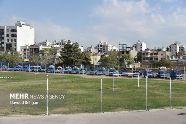 اعزام کاروان تجهیزات ورزشی و بهداشتی به مدارس خراسان رضوی