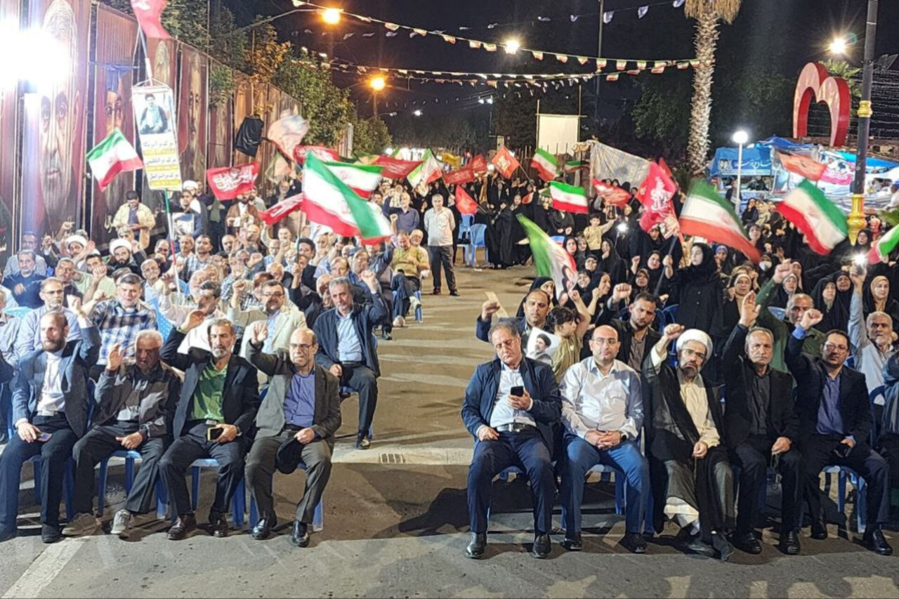 تداوم اجتماع شبانه مرزنشینان آستارایی در شب یکصد و نود و هشتم