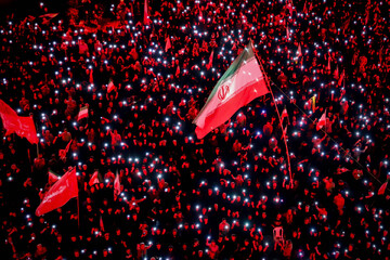 People across Iran took to the streets for the 200th night, protesting U.S.-Israeli aggression