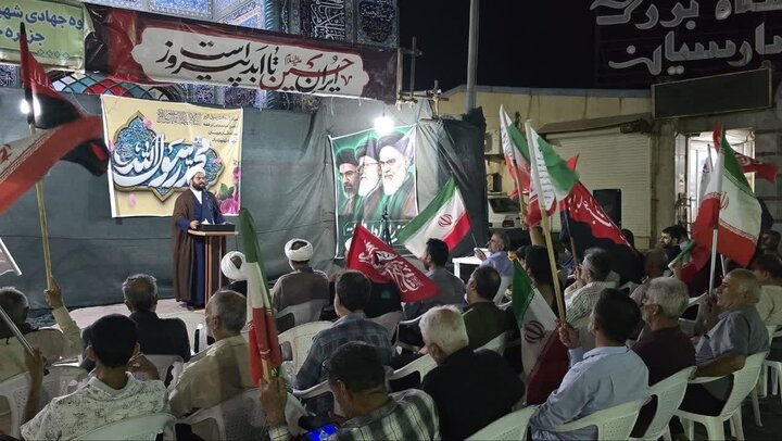 ۲۰۰ شب میدانداری مردم خارگ؛ روایت همبستگی شبانه در حمایت از کشور