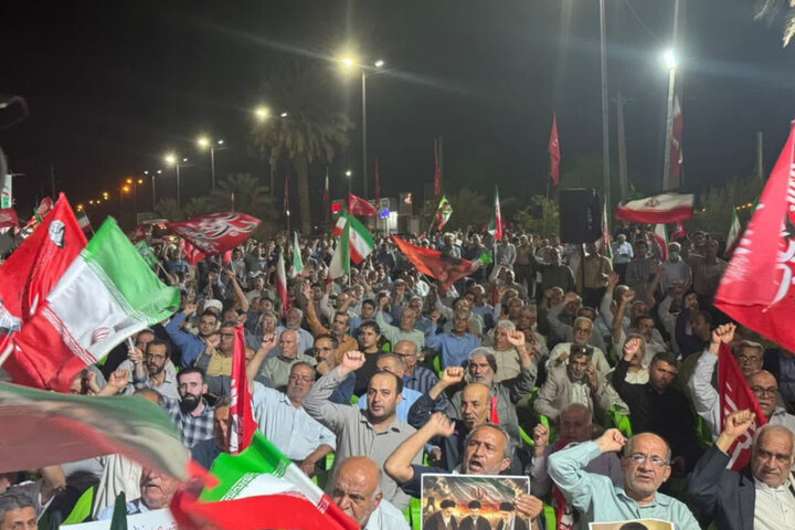 لامرد و ۲۰۰ شب همدلی زیر پرچم ایران