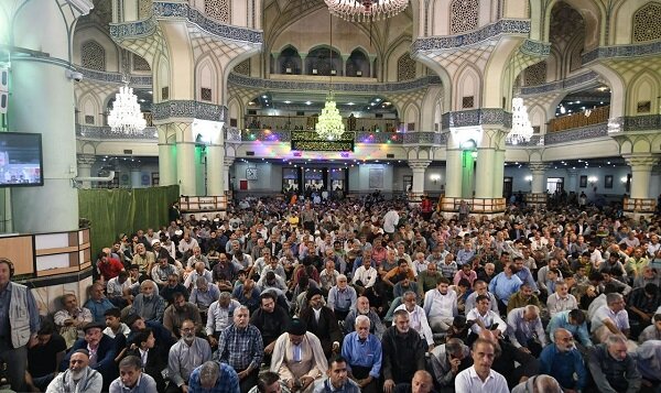 آئین عمامه گذاری طلاب در شب ولادت حضرت عبدالعظیم حسنی(ع)