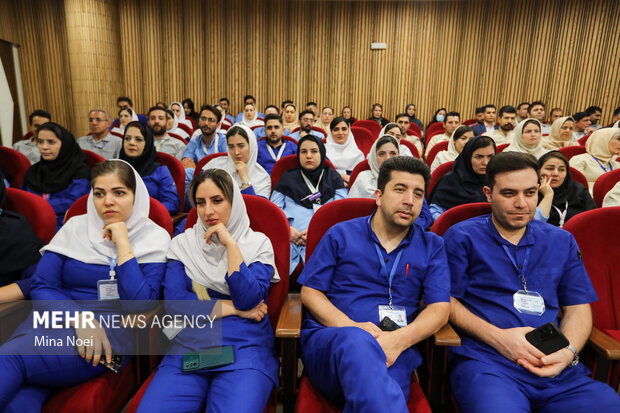 افتتاحیه بیست‌وششمین کنگره بین‌المللی پزشکی هسته‌ای ایران در تبریز