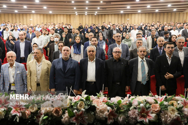 افتتاحیه بیست‌وششمین کنگره بین‌المللی پزشکی هسته‌ای ایران در تبریز