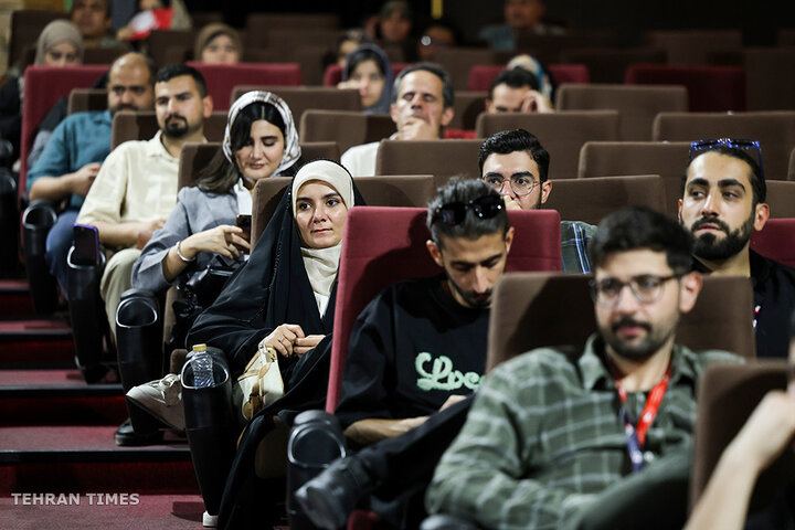 Second night of 15th International 100-Second Film Festival held in Tehran