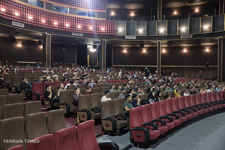 Second night of 15th International 100-Second Film Festival held in Tehran