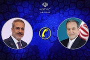 اتصال هاتفي بين وزيري خارجية الجمهورية الإسلامية الإيرانية وتركيا