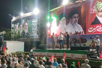 طنین عطر رضوی در تجمع مردم بوشهر