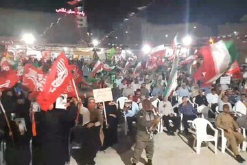 دویست و یکمین شب تجمع مردمی در خورموج