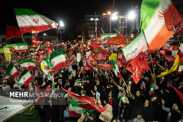 دویستمین شب اجتماع مردمی در گرگان