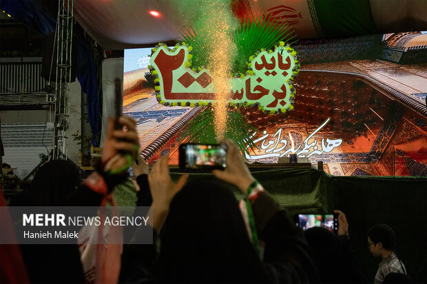 دویستمین شب اجتماع مردمی در گرگان