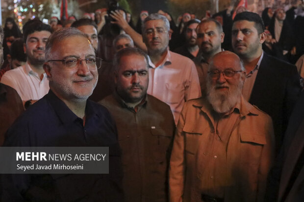 رونمایی از تندیس شهید سردار حاجی‌زاده در میدان ابوذر