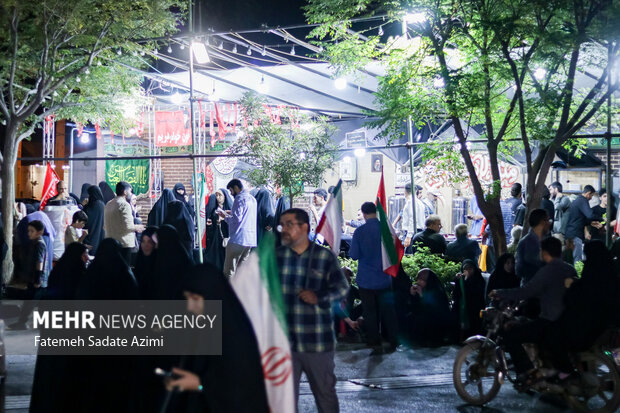 دویستمین شب اجتماع مردمی در قم
