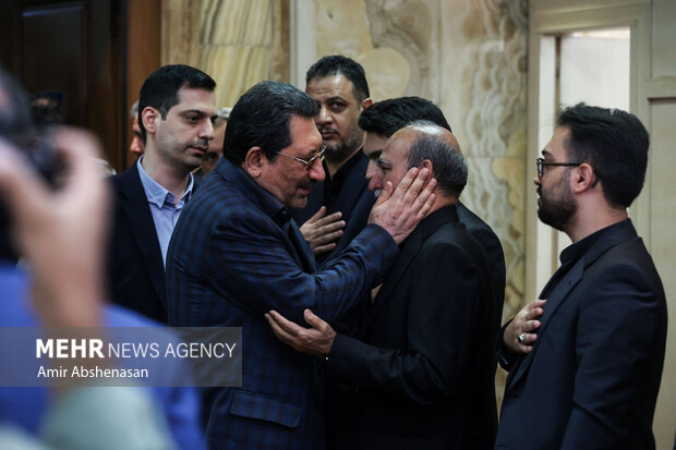 مراسم ترحیم فرزند لطف ا... فروزنده