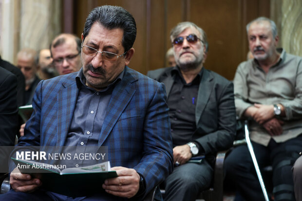 مراسم ترحیم فرزند لطف ا... فروزنده