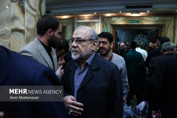مراسم ترحیم فرزند لطف ا... فروزنده