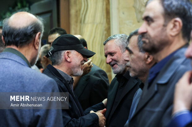 مراسم ترحیم فرزند لطف ا... فروزنده