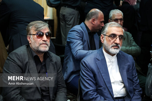 مراسم ترحیم فرزند لطف ا... فروزنده