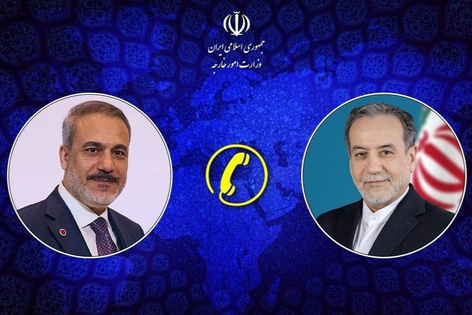 تماس تلفنی وزرای امور خارجه جمهوری اسلامی ایران و ترکیه