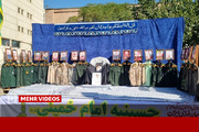 تصاویری از لباس نظامی فرماندهان شهید جنگ در رزمایش جان‌فدایان ایران