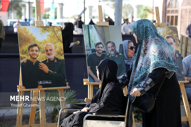 مراسم جشن تولد شهید نوجوان نبرد رمضان
