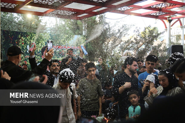 مراسم جشن تولد شهید نوجوان نبرد رمضان