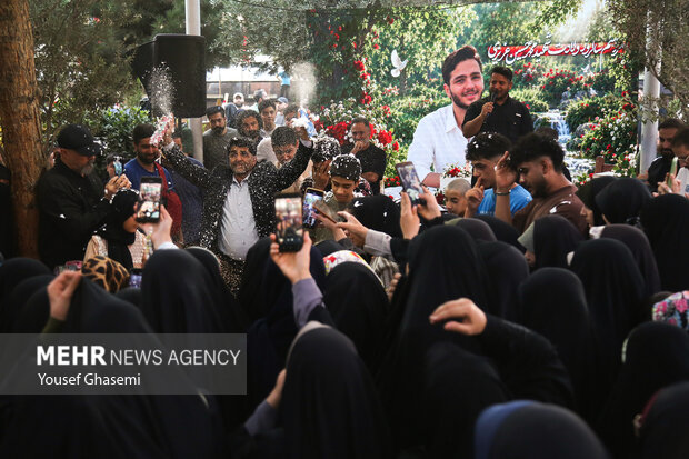 مراسم جشن تولد شهید نوجوان نبرد رمضان