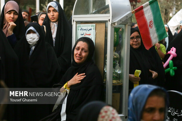 مراسم جشن تولد شهید نوجوان نبرد رمضان