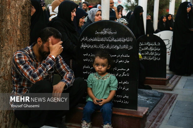 مراسم جشن تولد شهید نوجوان نبرد رمضان