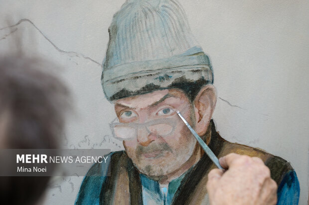 آیین افتتاح خانه پدری استاد شهریار در روستای خشکناب