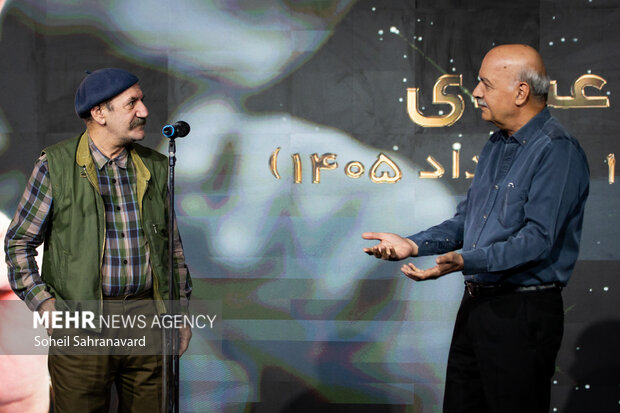 حمید جبلی و ایرج طهماسب در گرامیداشت روز ملی سینما