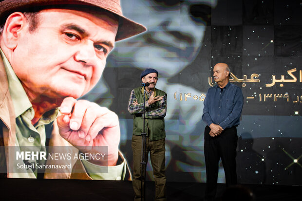 حمید جبلی و ایرج طهماسب در گرامیداشت روز ملی سینما