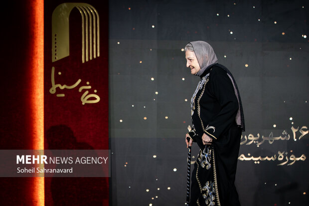 آزیتا لاچینی در گرامیداشت روز ملی سینما