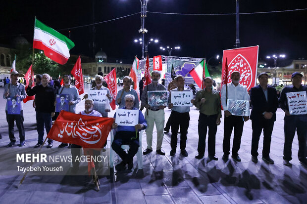 ۲۰۱ شب خونخواهی امام شهید در همدان