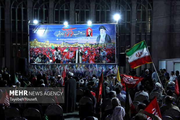۲۰۱ شب خونخواهی امام شهید در همدان