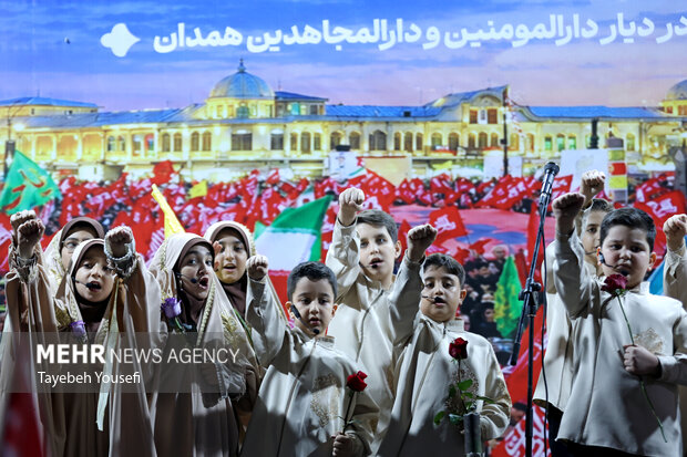 ۲۰۱ شب خونخواهی امام شهید در همدان
