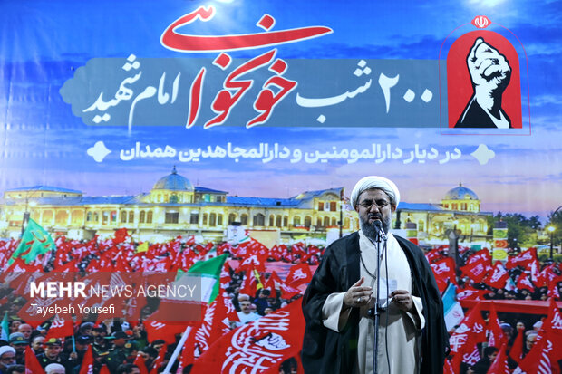 ۲۰۱ شب خونخواهی امام شهید در همدان