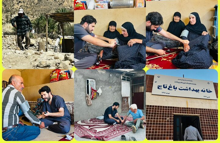 خدمت به محروم‌ترین روستاهای ارم؛ تیم سلامت در مسیر روستاهای سخت‌گذر