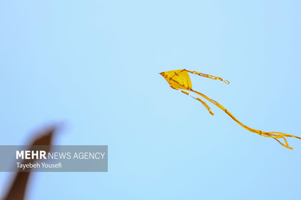 جشنواره پرواز بادبادک ها به یاد شهدای میناب در همدان