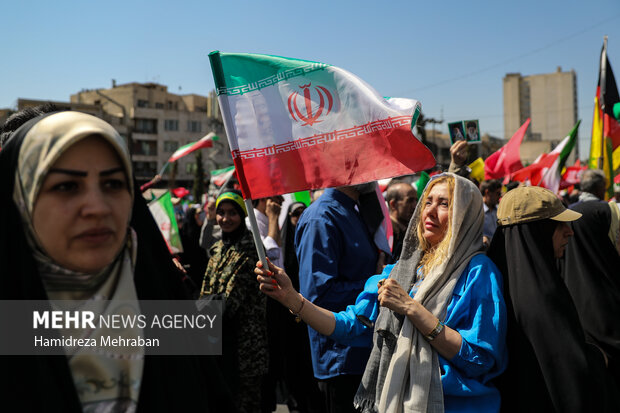 رزمایش جان‌فدایان ایران