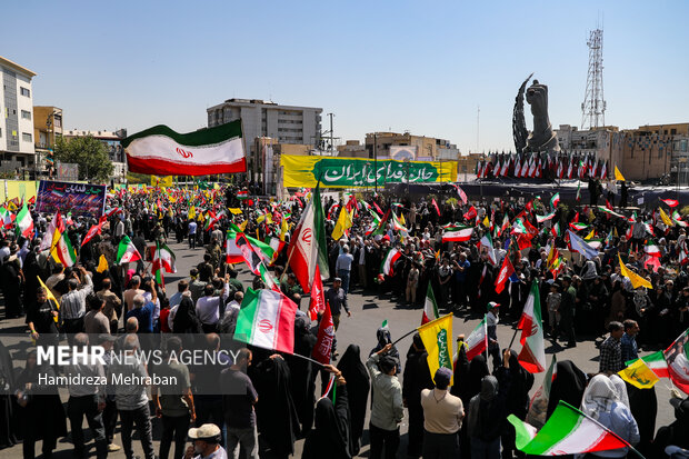 رزمایش جان‌فدایان ایران